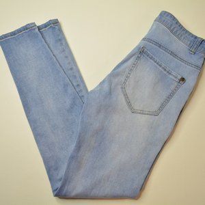 CP JEANS Size 5 Juniors Womens SOUNDGARDEN MED Light Blue SKINNY Stretch‎ Jeans